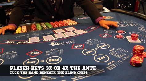 How to play Casino Hold'em .